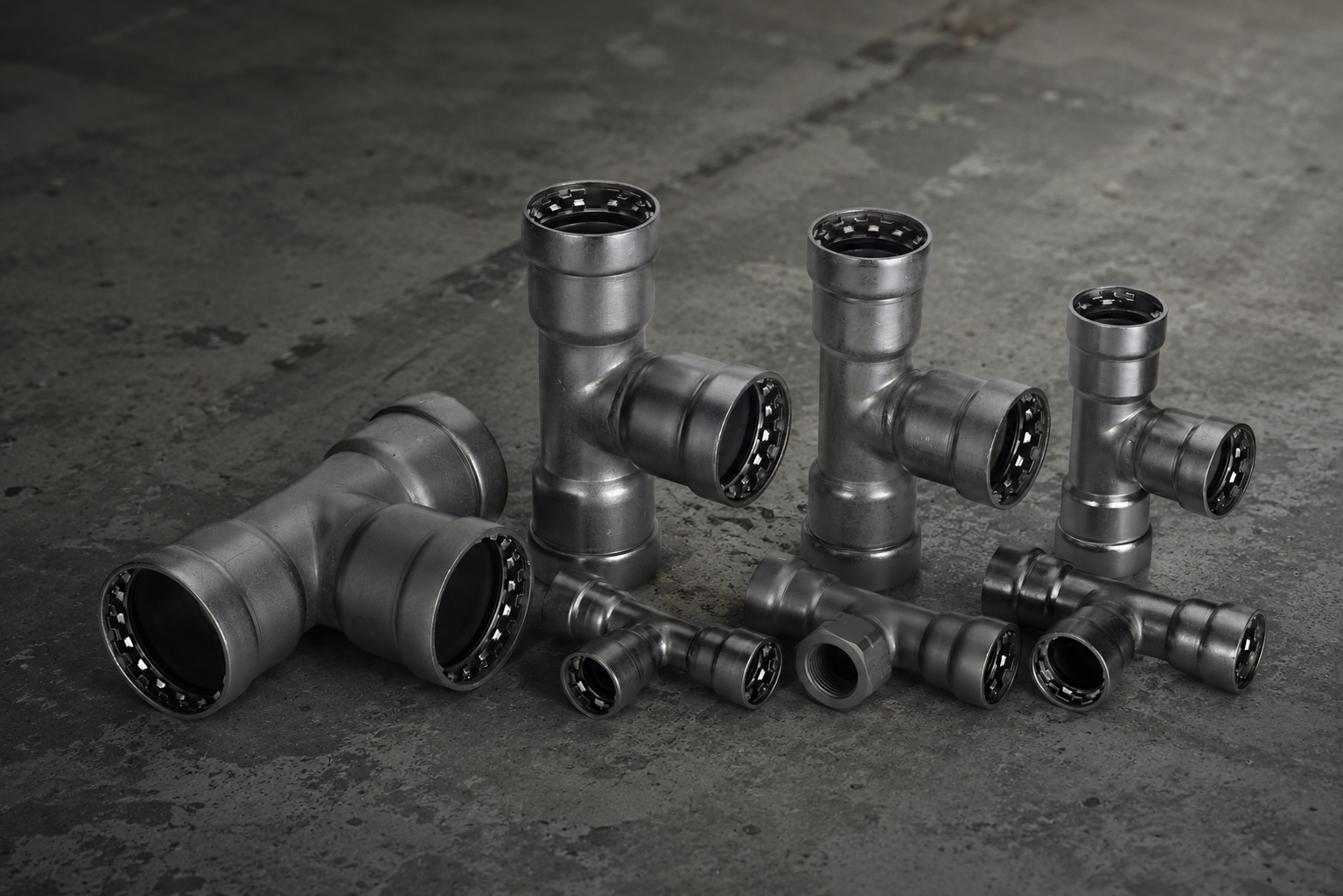 ANPRESS IPS black iron pipe fittings image