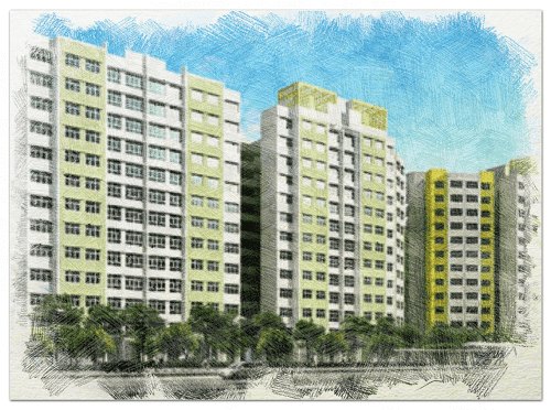 Floral Spring @ Yishun public project visual
