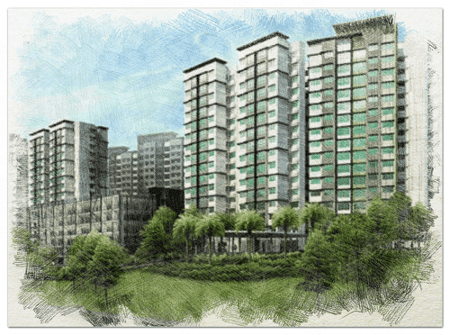 Punggol Crest public project visual