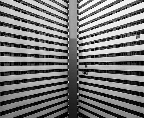 Taman Jurong public housing district visual