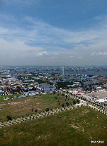 Tuas industrial district visual