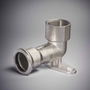 Wall elbow 90° female